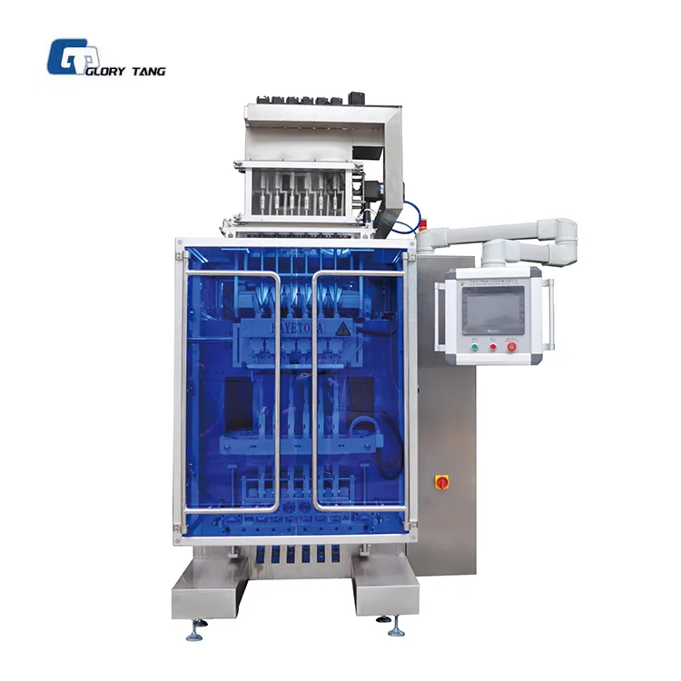 Automatic Filling Sealing and Multi-Lane Packing Technology Wet and Dry Snus Pouches Nicotine Pouches Packaging Machine